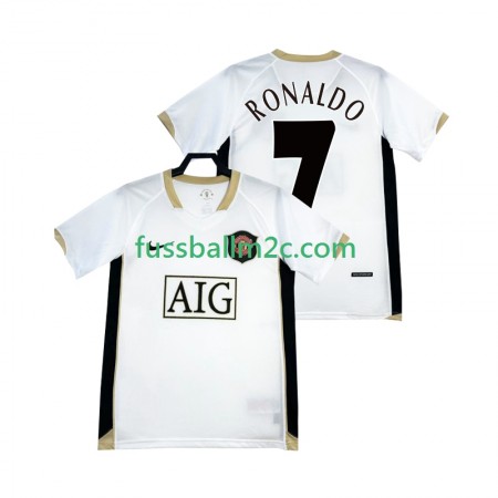 Fußballtrikots Manchester United RONALDO 7 Retro Auswärts Trikotsatz 2006-2007